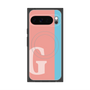 Premium Square Case with Pixelsnap［ Original - initial color line - G pink ］