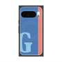 Premium Square Case with Pixelsnap［ Original - initial color line - G blue ］