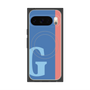 Premium Square Case with Pixelsnap［ Original - initial color line - G blue ］