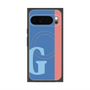 Premium Square Case with Pixelsnap［ Original - initial color line - G blue ］