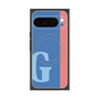 Premium Square Case with Pixelsnap［ Original - initial color line - G blue ］
