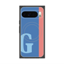 Premium Square Case with Pixelsnap［ Original - initial color line - G blue ］