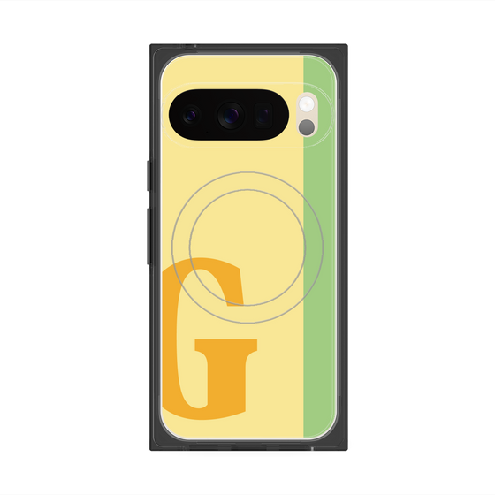 Premium Square Case with Pixelsnap［ Original - initial color line - G yellow ］