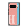Premium Square Case with Pixelsnap［ Original - initial color line - H pink ］
