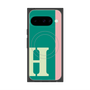 Premium Square Case with Pixelsnap［ Original - initial color line - H green ］
