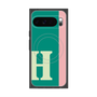 Premium Square Case with Pixelsnap［ Original - initial color line - H green ］