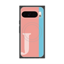 Premium Square Case with Pixelsnap［ Original - initial color line - J pink ］