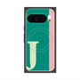 Premium Square Case with Pixelsnap［ Original - initial color line - J green ］