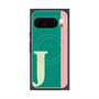 Premium Square Case with Pixelsnap［ Original - initial color line - J green ］