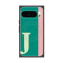 Premium Square Case with Pixelsnap［ Original - initial color line - J green ］