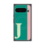 Premium Square Case with Pixelsnap［ Original - initial color line - J green ］