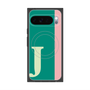 Premium Square Case with Pixelsnap［ Original - initial color line - J green ］