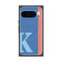 Premium Square Case with Pixelsnap［ Original - initial color line - K blue ］
