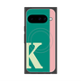 Premium Square Case with Pixelsnap［ Original - initial color line - K green ］