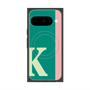 Premium Square Case with Pixelsnap［ Original - initial color line - K green ］