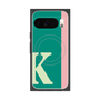Premium Square Case with Pixelsnap［ Original - initial color line - K green ］