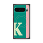 Premium Square Case with Pixelsnap［ Original - initial color line - K green ］