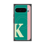 Premium Square Case with Pixelsnap［ Original - initial color line - K green ］