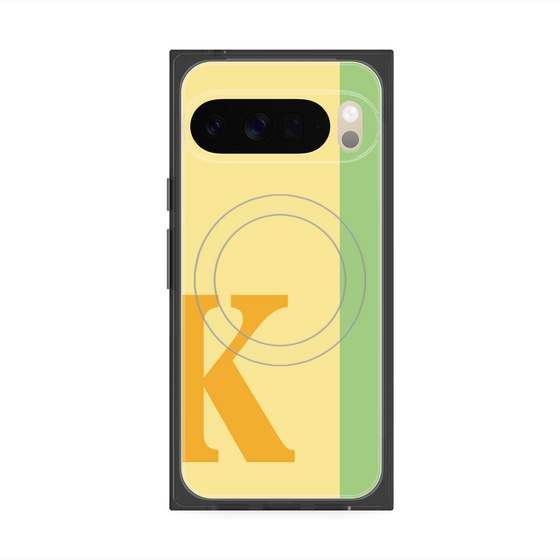 Premium Square Case with Pixelsnap［ Original - initial color line - K yellow ］