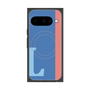 Premium Square Case with Pixelsnap［ Original - initial color line - L blue ］