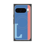 Premium Square Case with Pixelsnap［ Original - initial color line - L blue ］