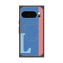 Premium Square Case with Pixelsnap［ Original - initial color line - L blue ］