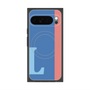 Premium Square Case with Pixelsnap［ Original - initial color line - L blue ］
