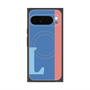 Premium Square Case with Pixelsnap［ Original - initial color line - L blue ］