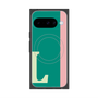Premium Square Case with Pixelsnap［ Original - initial color line - L green ］