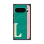 Premium Square Case with Pixelsnap［ Original - initial color line - L green ］