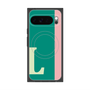 Premium Square Case with Pixelsnap［ Original - initial color line - L green ］
