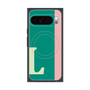 Premium Square Case with Pixelsnap［ Original - initial color line - L green ］