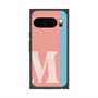 Premium Square Case with Pixelsnap［ Original - initial color line - M pink ］