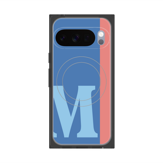 Premium Square Case with Pixelsnap［ Original - initial color line - M blue ］