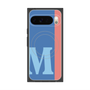 Premium Square Case with Pixelsnap［ Original - initial color line - M blue ］