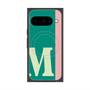 Premium Square Case with Pixelsnap［ Original - initial color line - M green ］