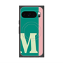Premium Square Case with Pixelsnap［ Original - initial color line - M green ］