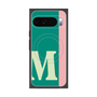 Premium Square Case with Pixelsnap［ Original - initial color line - M green ］