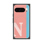 Premium Square Case with Pixelsnap［ Original - initial color line - N pink ］
