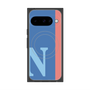 Premium Square Case with Pixelsnap［ Original - initial color line - N blue ］
