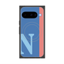 Premium Square Case with Pixelsnap［ Original - initial color line - N blue ］