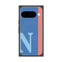 Premium Square Case with Pixelsnap［ Original - initial color line - N blue ］