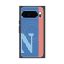 Premium Square Case with Pixelsnap［ Original - initial color line - N blue ］