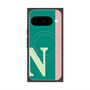 Premium Square Case with Pixelsnap［ Original - initial color line - N green ］