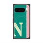 Premium Square Case with Pixelsnap［ Original - initial color line - N green ］