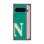 Premium Square Case with Pixelsnap［ Original - initial color line - N green ］
