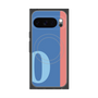 Premium Square Case with Pixelsnap［ Original - initial color line - O blue ］