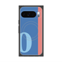 Premium Square Case with Pixelsnap［ Original - initial color line - O blue ］