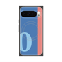 Premium Square Case with Pixelsnap［ Original - initial color line - O blue ］
