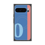 Premium Square Case with Pixelsnap［ Original - initial color line - O blue ］